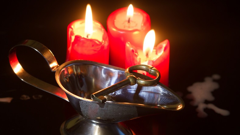 Grafika: Andrzejki w szkole