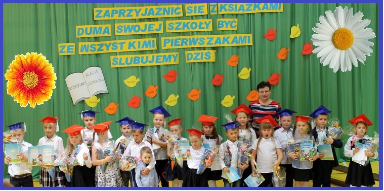 Grafika: ŚLUBOWANIE KLASY PIERWSZEJ