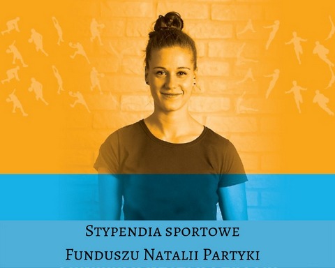Grafika: Stypendia sportowe Funduszu Natalii Partyki – IV edycja wystartowała