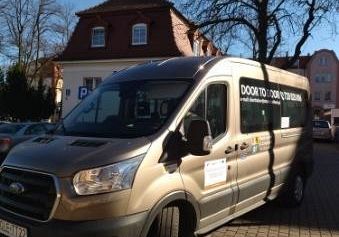 aktywizacja społeczno-zawodowa osób z potrzebą wsparcia w zakresie mobilności w oparciu o kompleksową usługę indywidualnego transportu door to door.
