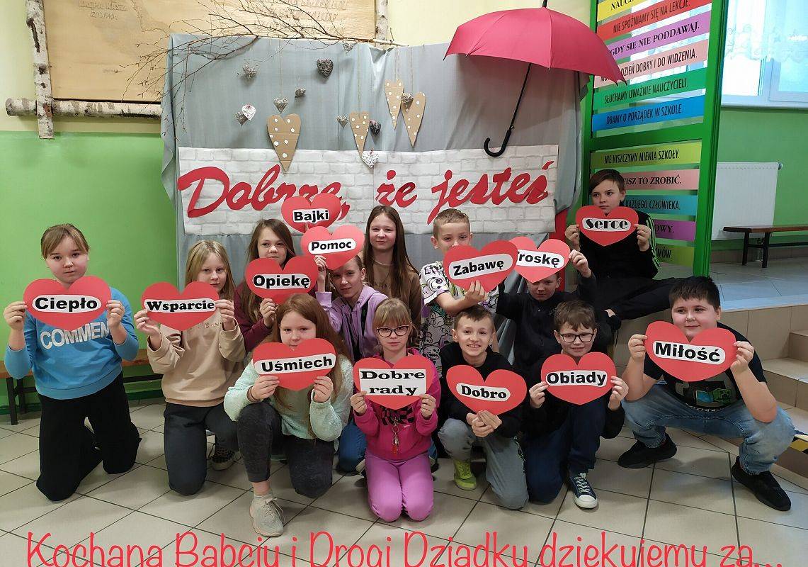 Życzenia od klasy IV