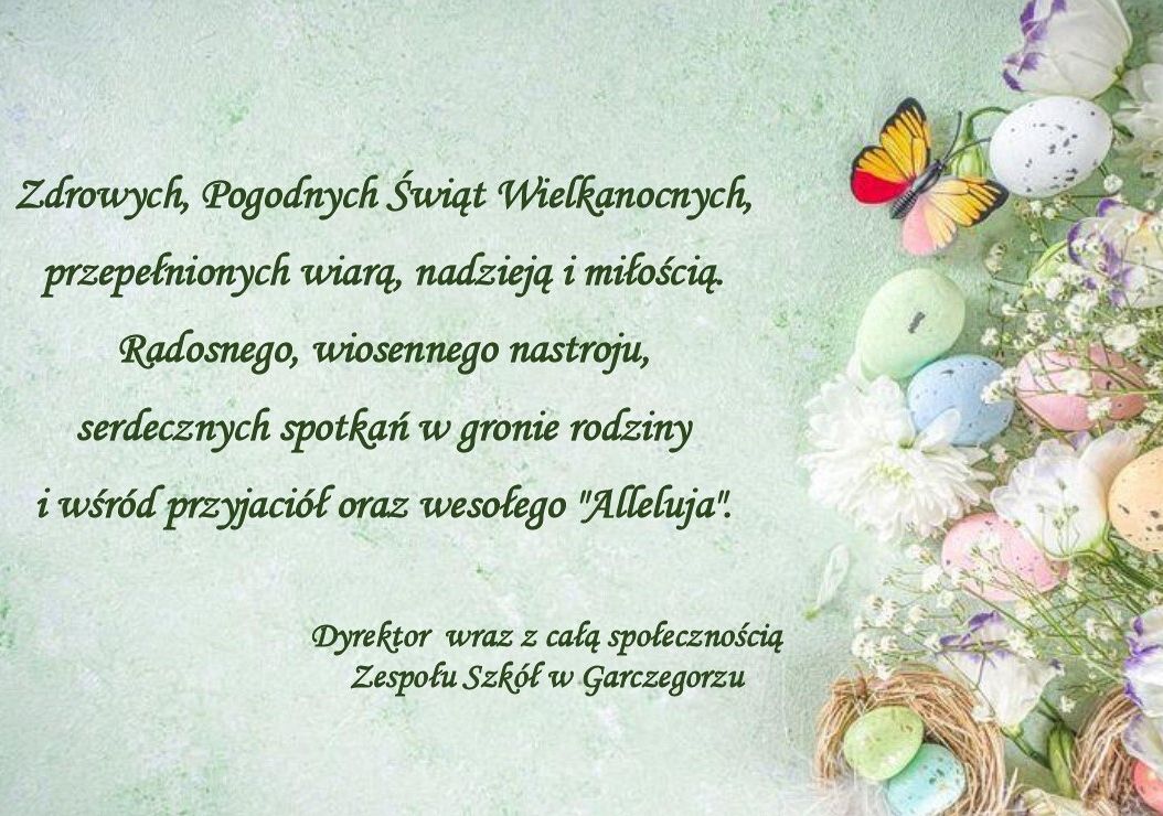 Grafika 1: Życzenia Wielkanocne
