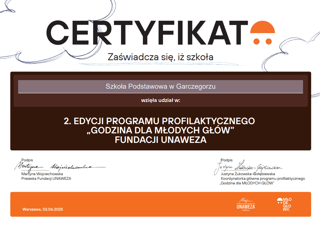 Grafika 1: Godzina dla Młodych Głów