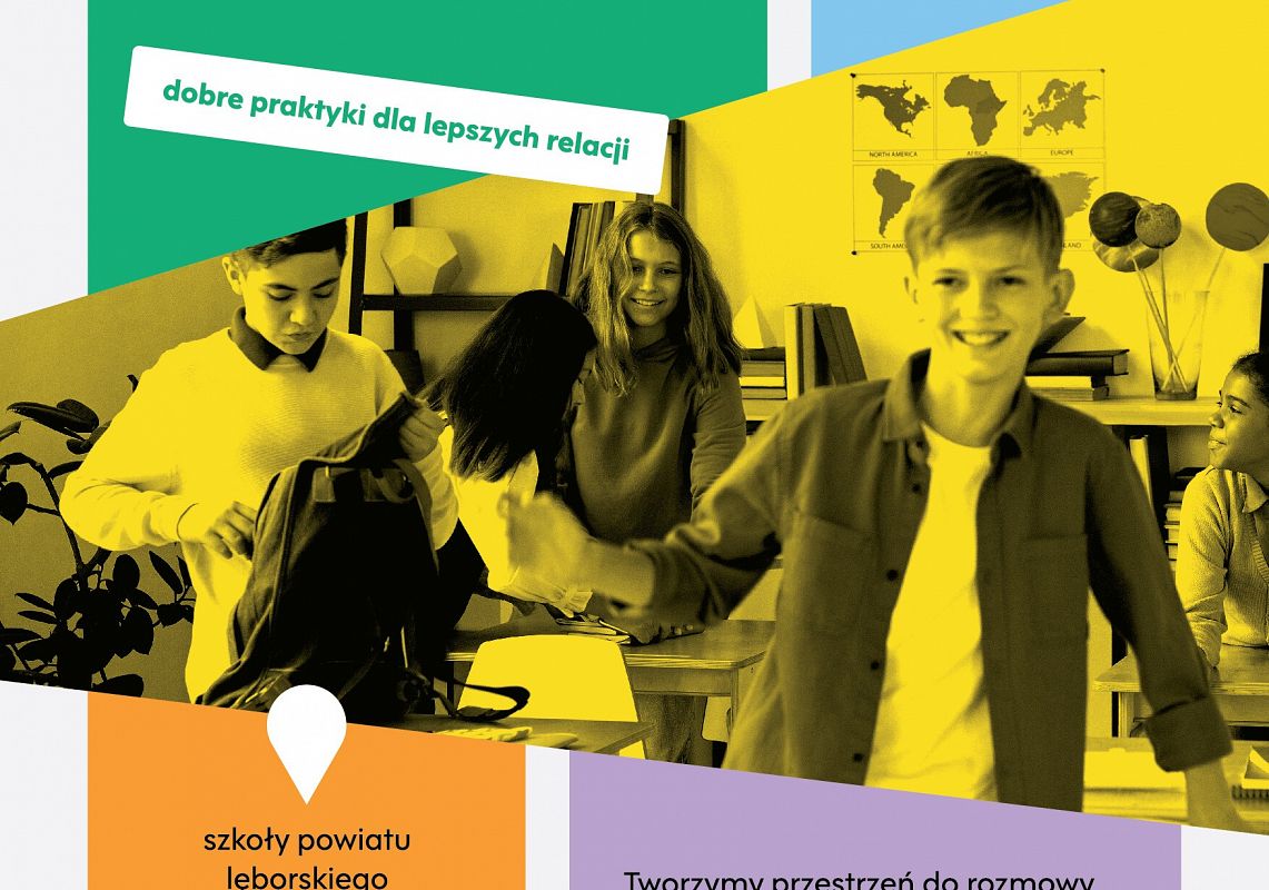 Grafika 1: GŁOS SZKOŁY - DOBRE PRAKTYKI DLA LEPSZYCH RELACJI