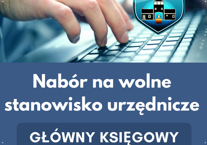 Grafika 1: Nabór na wolne stanowisko urzędnicze w Zespole Szkół im. Meczenników Marszu Śmierci KL Stutthof w Garczegorzu - Główny księgowy/Główna księgowa