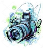 grafika przedstawiająca aparat fotograficzny