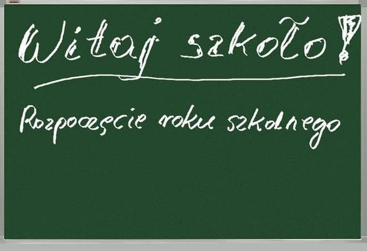 Grafika #0: Witaj Szkoło! Zaproszenie na Mszę św. do kościoła w Garczegorzu