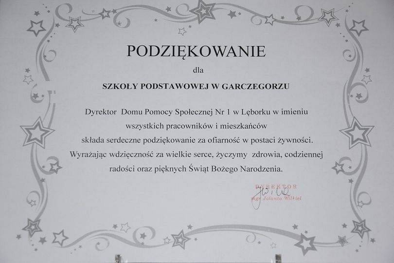 Podziękowania