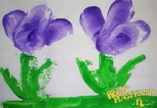  Grafika #0: Malowane wiosenne ptaki