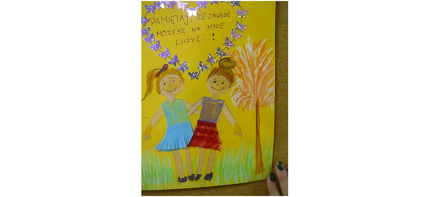  Grafika #0: Przyjaźń w przedszkolu.