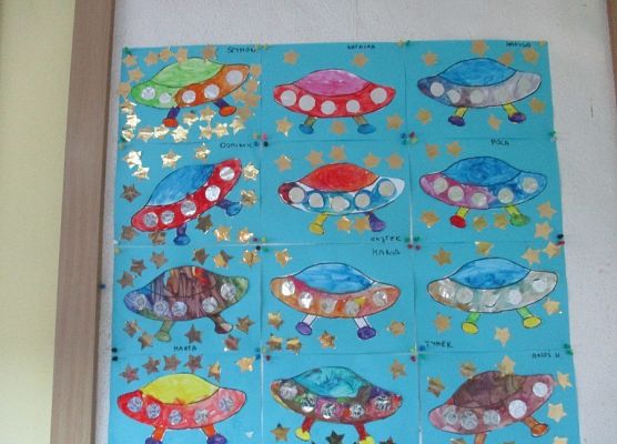 Ufo - praca Maluchów i Średniaków