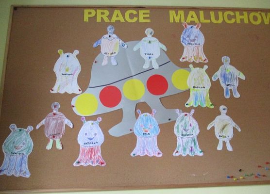 Ufoludki - praca Maluchów i Średniaków