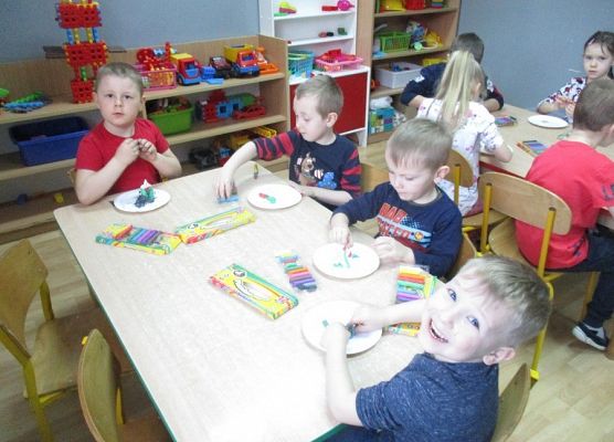 Starszaki przy pracy