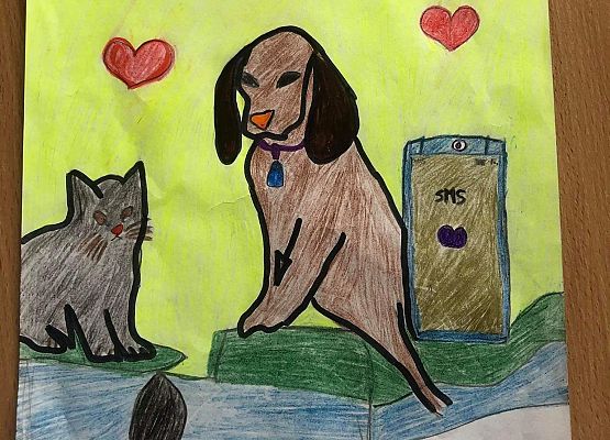 "SMS" - wyk. Aleksander z przedszkola w Nowej Wsi Lęborskiej