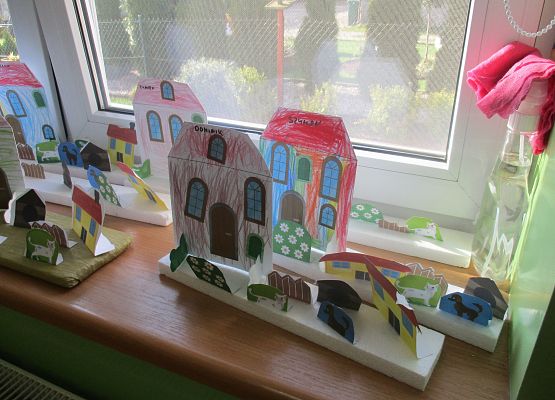 Domki młodszej grupy