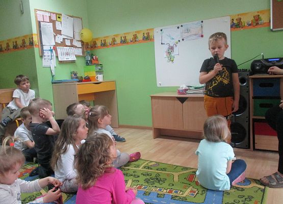 Zajęcia muzyczne - Dominik