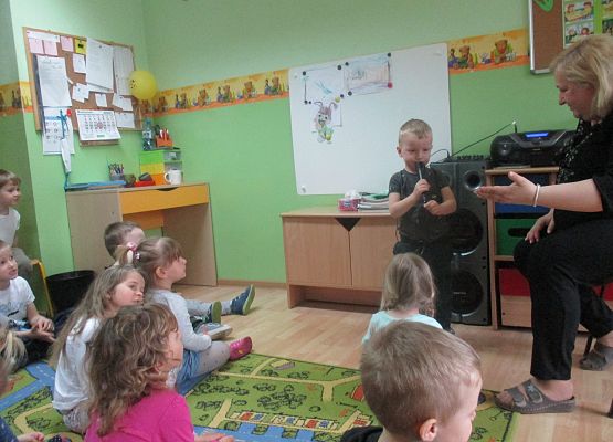 Zajęcia muzyczne - Antoś