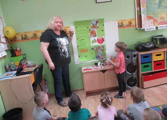 Antoś omawia swoje zainteresowania