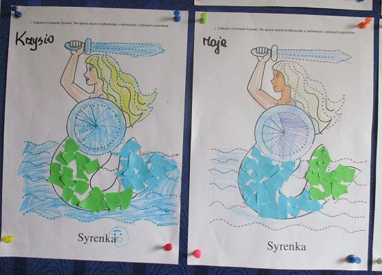 Syrenka warszawska - prace Starszaków