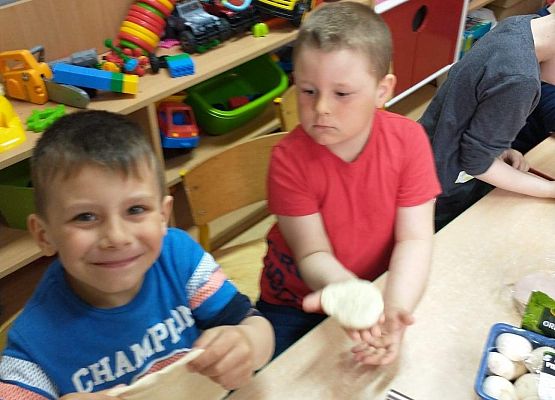 Starszaki przy pracy