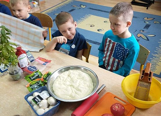 Starszaki przy pracy