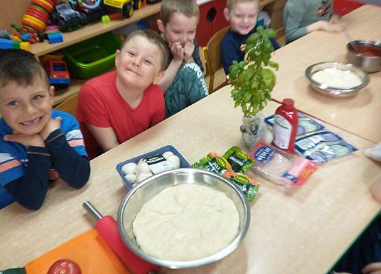 Starszaki przy pracy