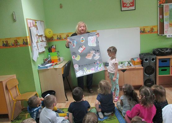 Pola demonstruje swoją prezentację