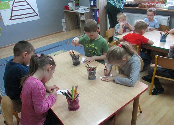 Grafika 26: Zajęcia w przedszkolu SKĄD SIĘ BIORĄ PRODUKTY EKOLOGICZNE