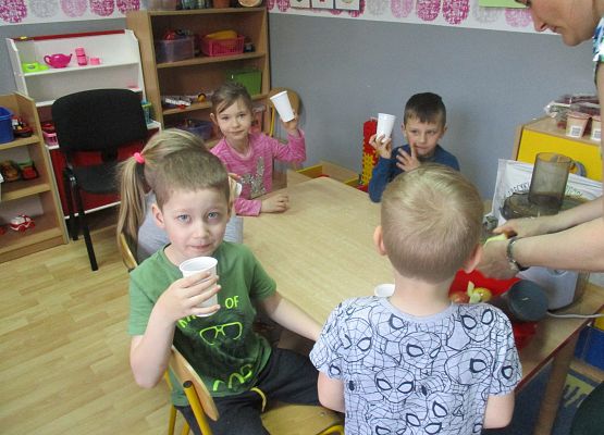 Grafika 53: Zajęcia w przedszkolu SKĄD SIĘ BIORĄ PRODUKTY EKOLOGICZNE