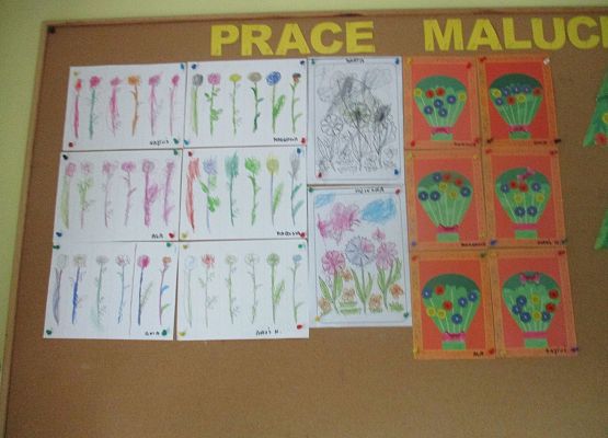 Prace plastyczne Maluchów