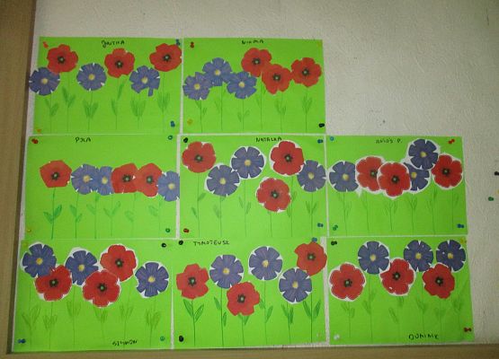 Prace plastyczne Średniaków