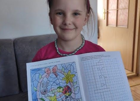 Grafika 2: NAUCZANIE ZDALNE - CZWARTEK 08.04.2021