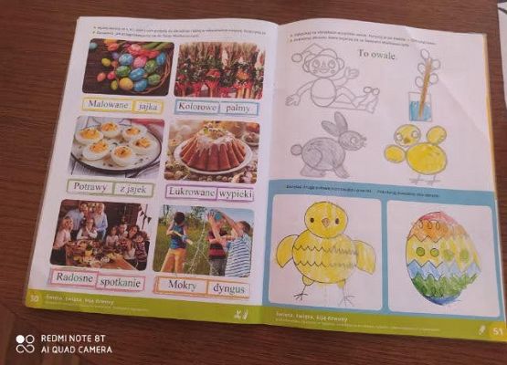 Grafika 6: NAUCZANIE ZDALNE - PONIEDZIAŁEK 29.03.2021