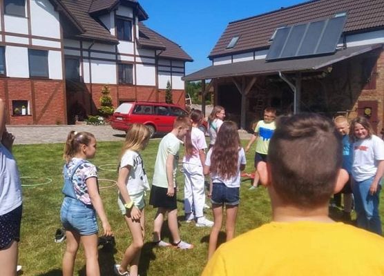 Grafika 28: Zajęcia integracyjno-rekreacyjne klasa 5a