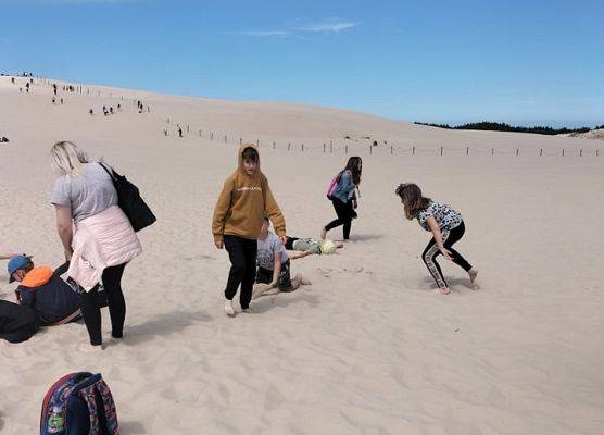 Grafika 16: Wycieczka na Ruchome Wydmy - klasa III