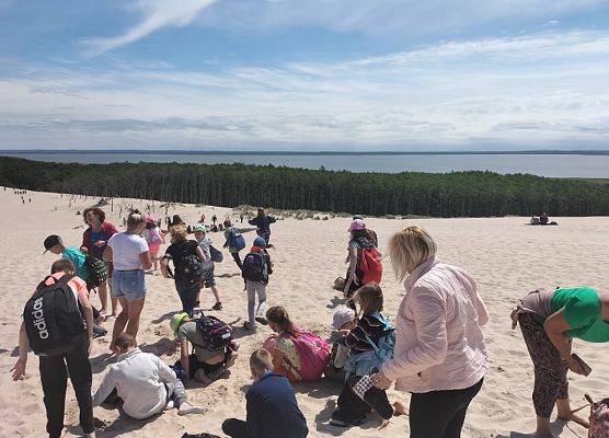 Grafika 5: Wycieczka na Ruchome Wydmy - klasa III