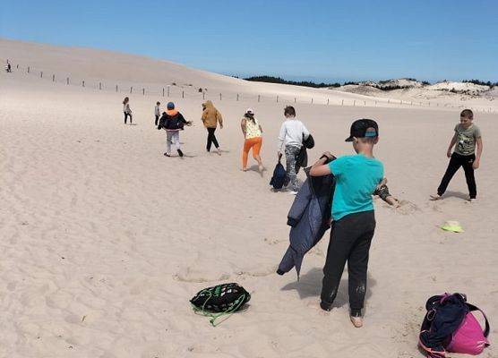 Grafika 18: Wycieczka na Ruchome Wydmy - klasa III