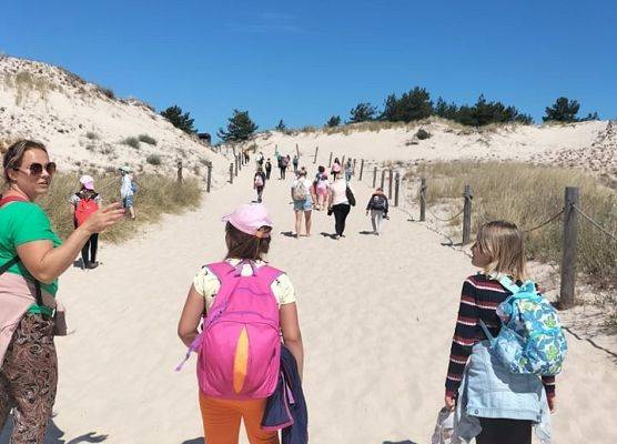 Grafika 10: Wycieczka na Ruchome Wydmy - klasa III