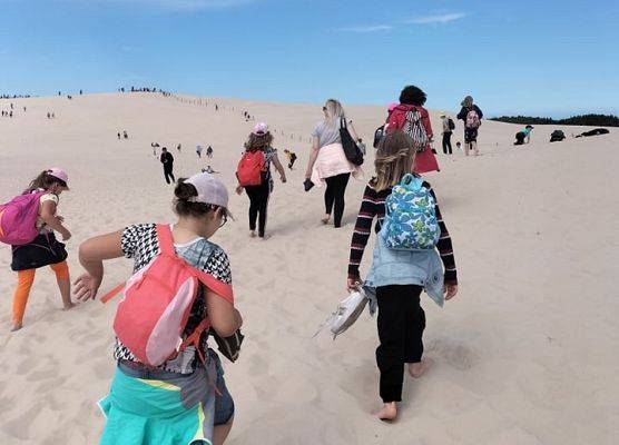 Grafika 39: Wycieczka na Ruchome Wydmy - klasa III