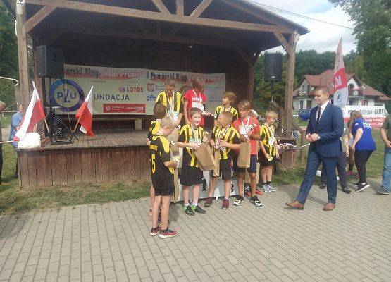 Rozdanie upominków pozostałym zawodnikom