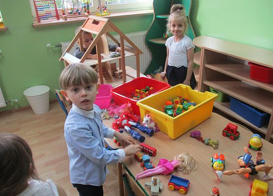 Pierwszy dzień w przedszkolu