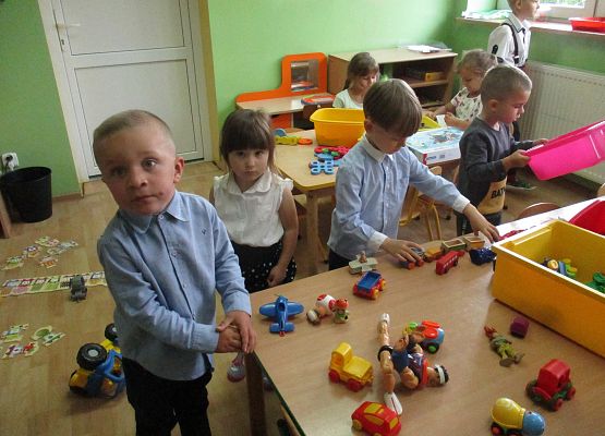 Pierwszy dzień w przedszkolu