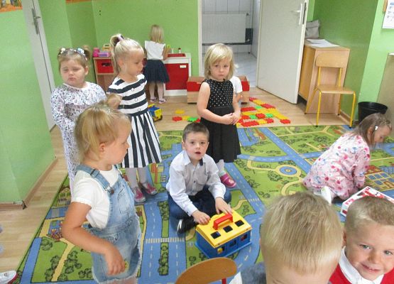 Pierwszy dzień w przedszkolu