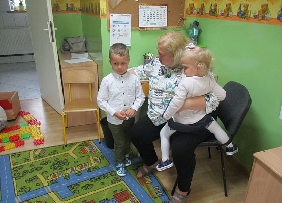 Pierwszy dzień w przedszkolu