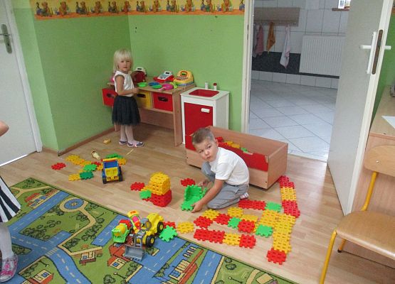 Pierwszy dzień w przedszkolu