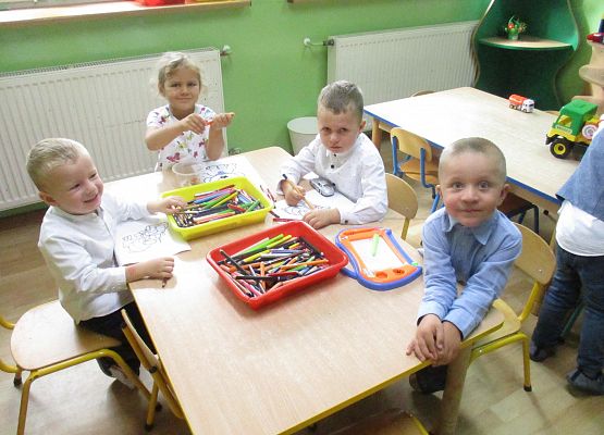 Pierwszy dzień w przedszkolu