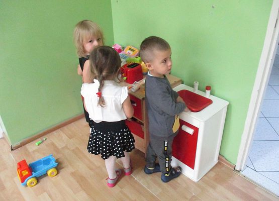 Pierwszy dzień w przedszkolu