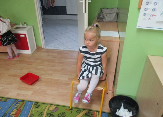 Pierwszy dzień w przedszkolu