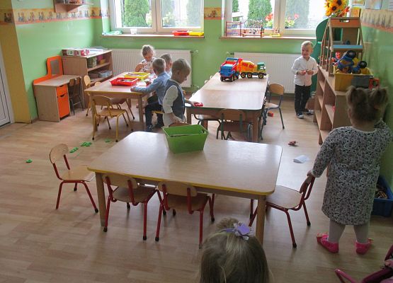 Pierwszy dzień w przedszkolu