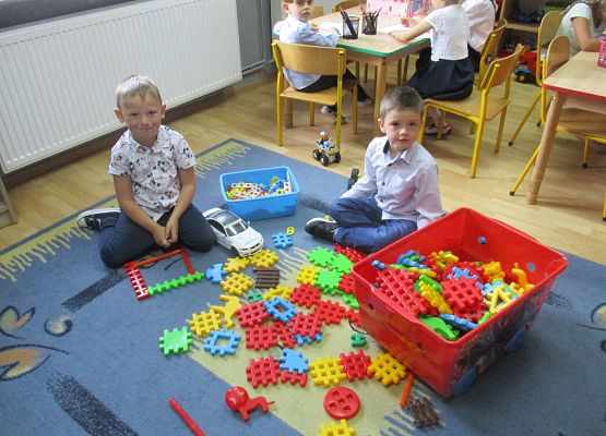 Pierwszy dzień w przedszkolu